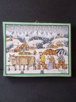 Winter Bild Kur Senn Frau Haus Im Schnee   *  33