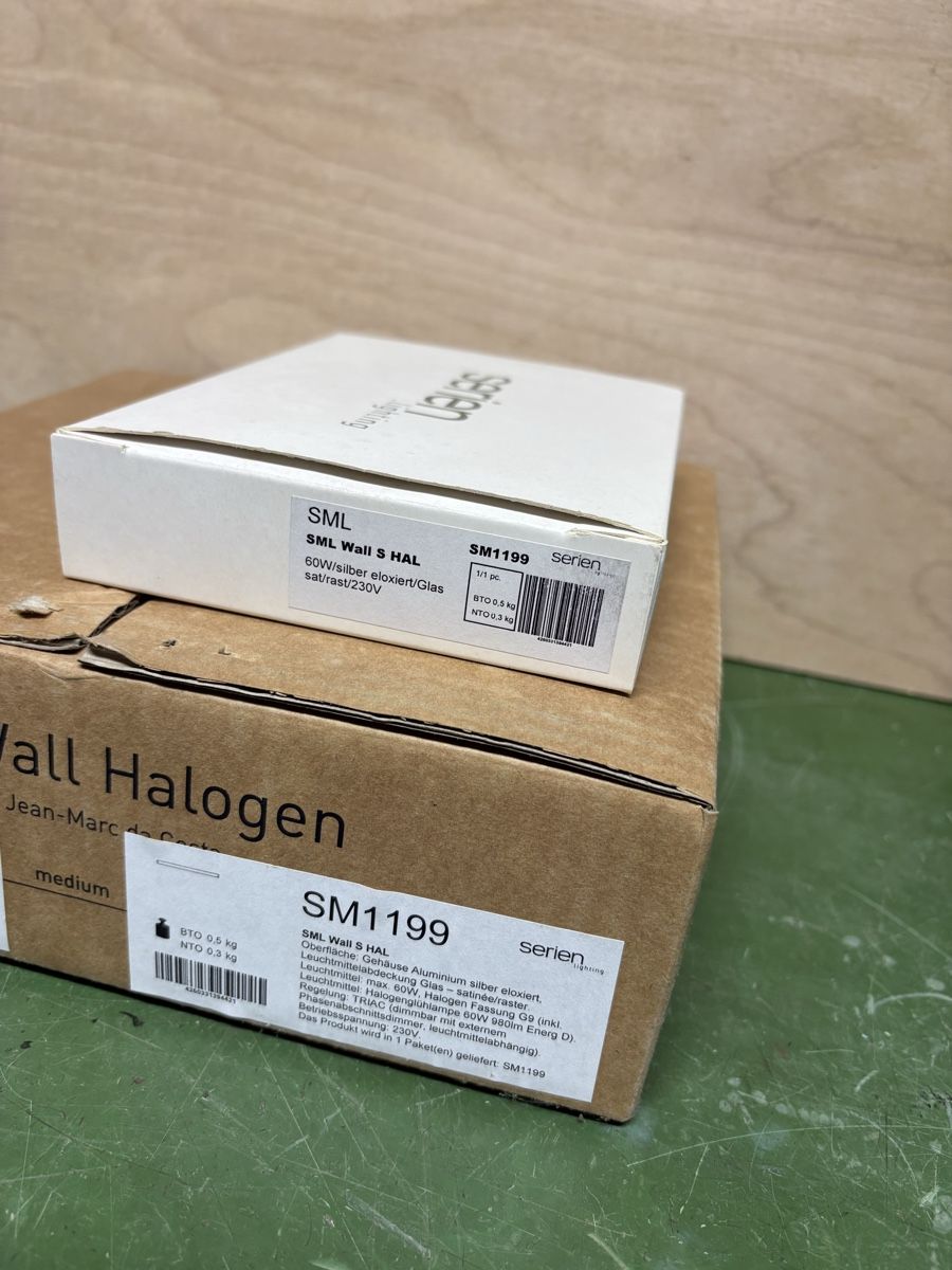 Lampen: serien.lightning SML Wall S Halogen – Neu und originalverpackt aus Effretikon von fjufju 3