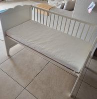 Ikea Babygitterbett Babybett verstellbar 70x140