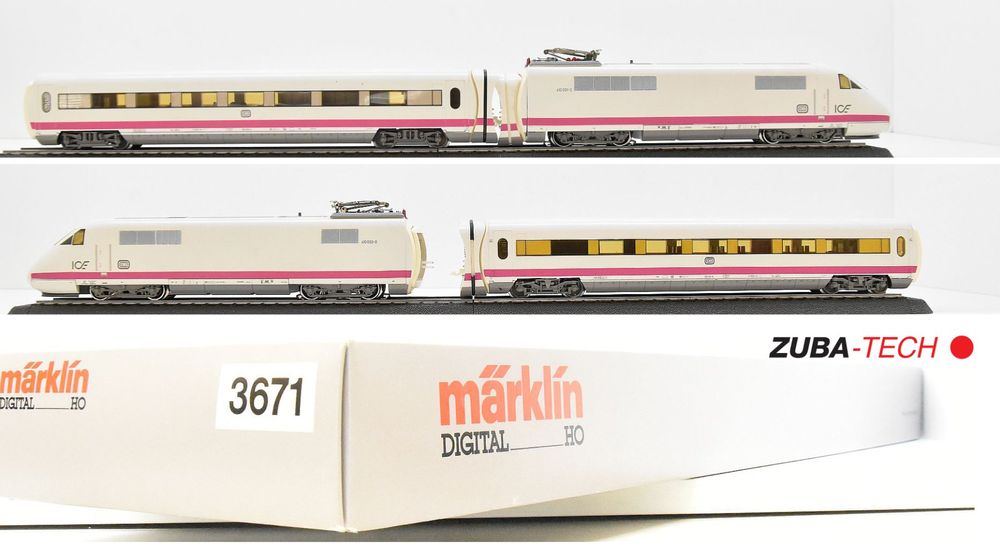 Locomotive Marklin 3671 – Autorail ICE – Époque 5 – Digitale – Occasion