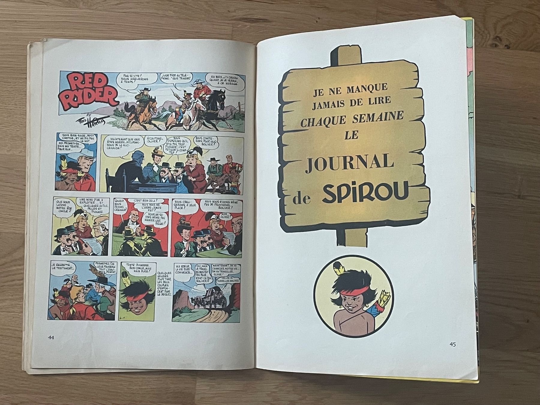 Comics: RED REYDER No 6 EO 1954 – Gebraucht aus Lausanne von gaugau61 4