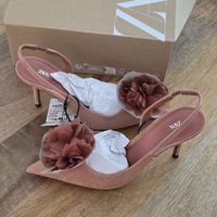 ZARA Pumps Rosa Grösse 38 Neu  mit Etikett