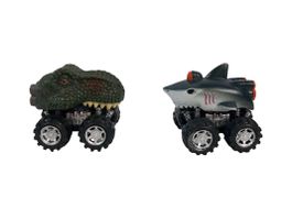 Hai und Dino Monster Truck
