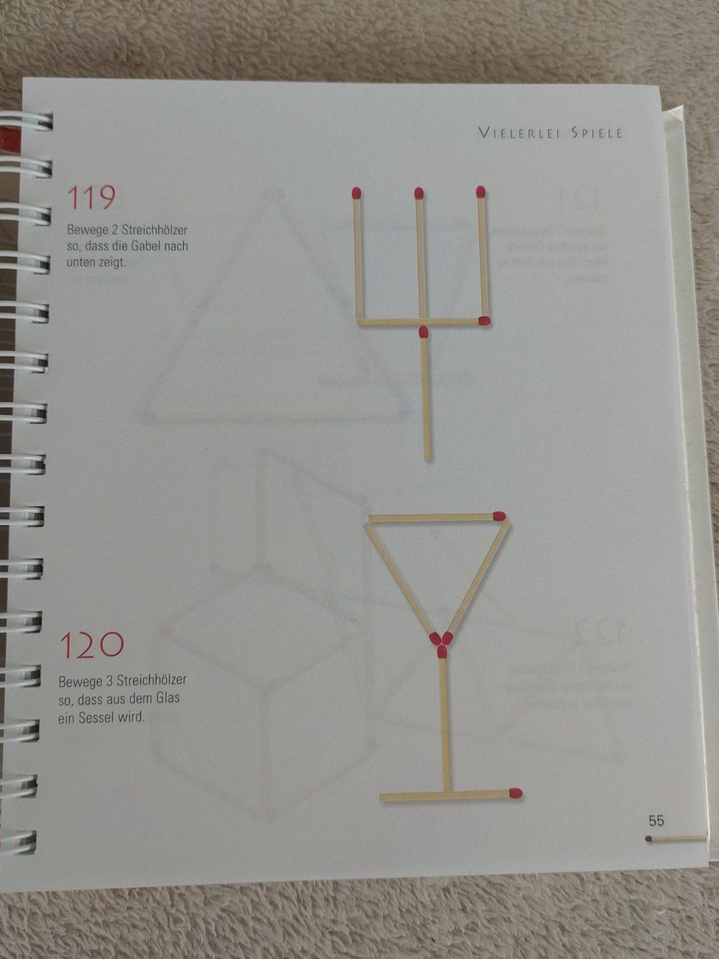 Libri: Kniffliges Streichholz Rätselbuch – Usato da Strengelbach venduto da Phorensic_30 7