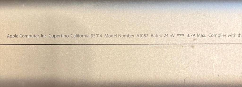 Monitor: Apple Monitor A1082 – Usato da Küsnacht ZH venduto da sis_v7qk 4