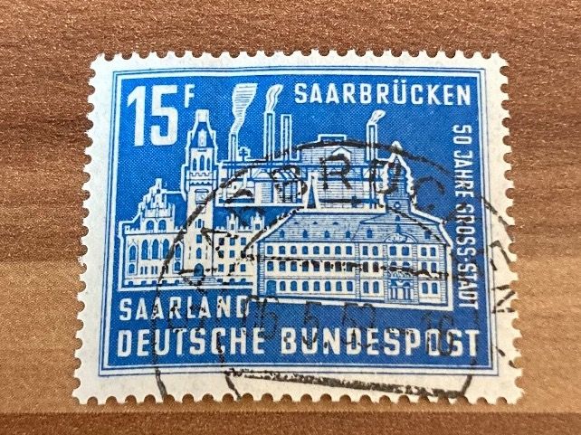Briefmarken Saarland 1920 Bis 1959