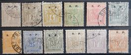 Luxemburg Dienst. Kat. 35-46 gest. Kat. 130 Euro