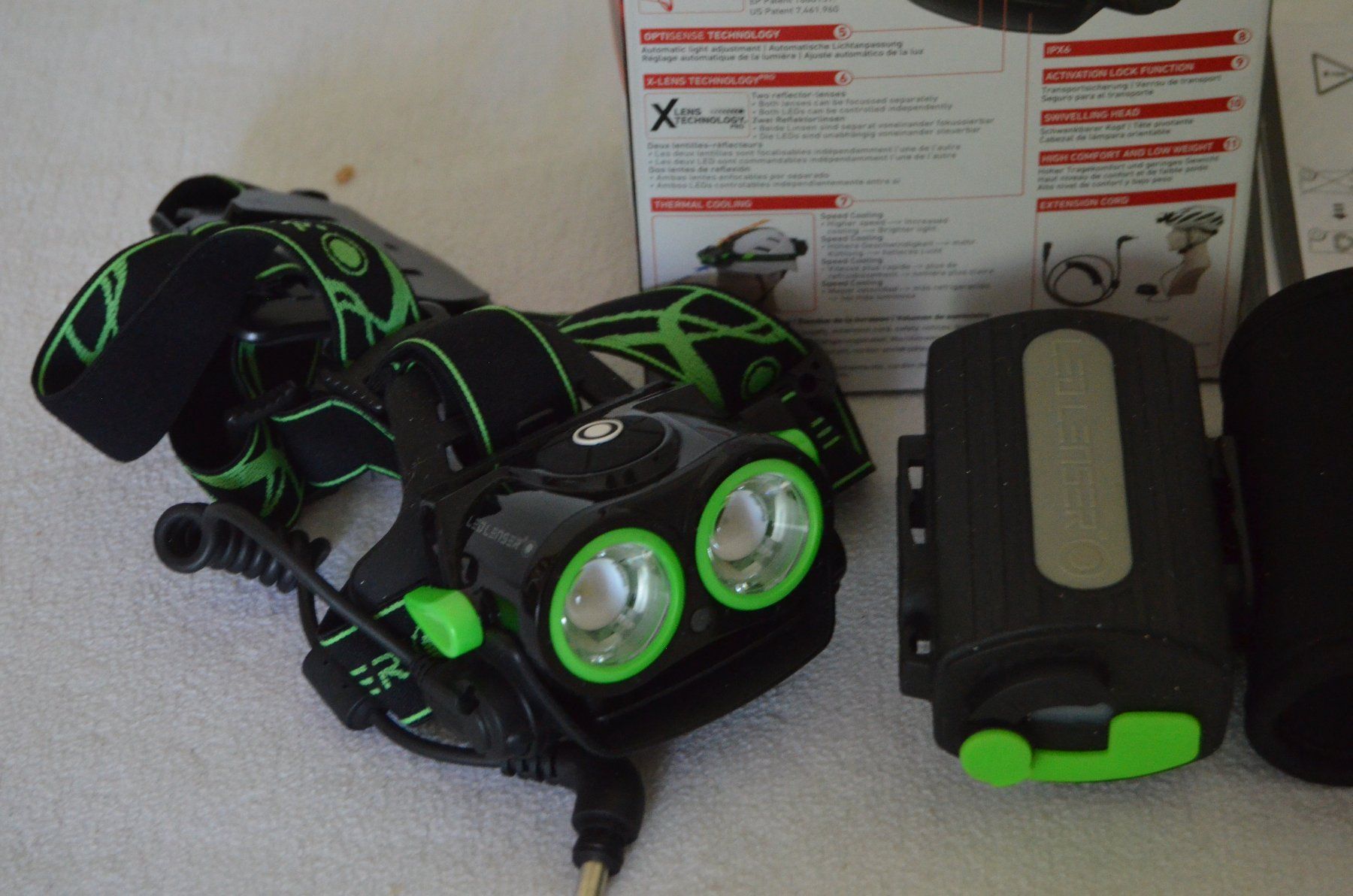 Ledlenser Lampade: LEDLENSER XEO 19R  lampe frontale / Scheinwerfer – Usato da Collonges venduto da arashee 1