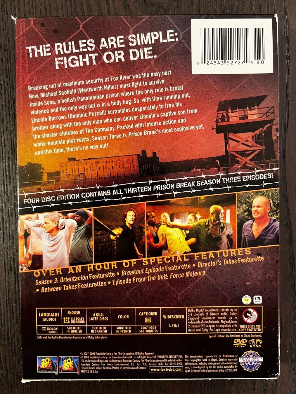 Tutti i DVDs: Prison Break Season 3 – Usato da Zürich venduto da FilmFreunde 1