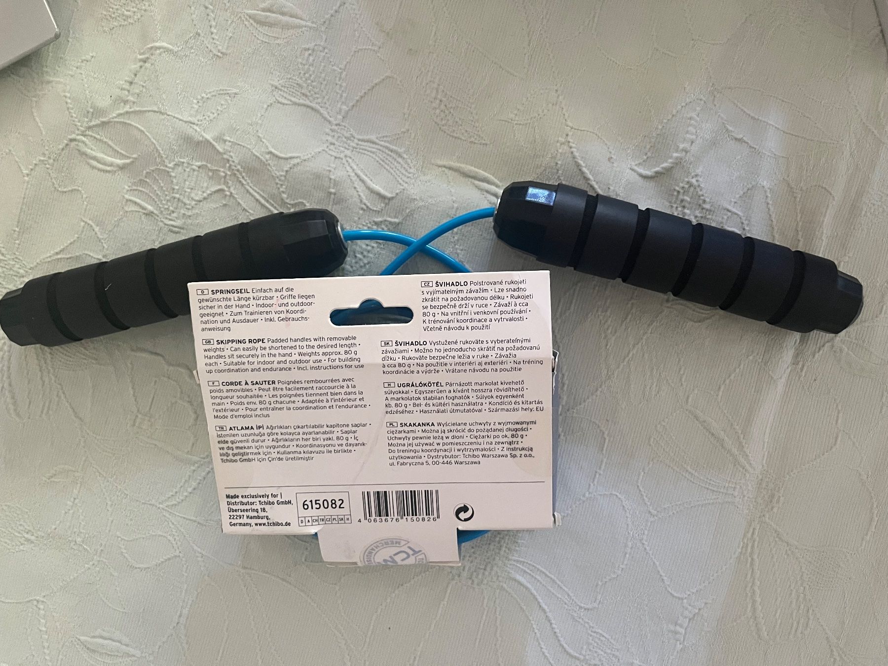 Cordes à sauter: Springseil Tchibo neu und originalverpackt blau – Neuf avec emballage d'origine à Zürich par sop_5b8y 1