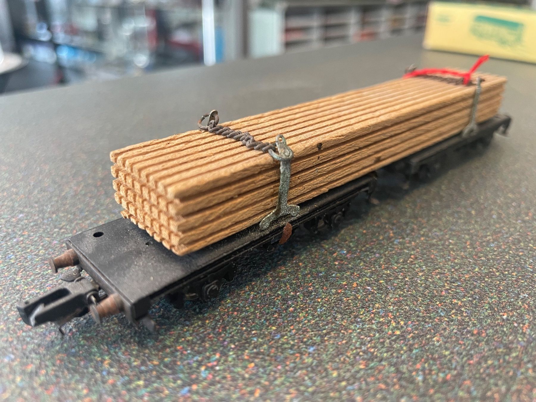 Modellini di ferrovie: Rokal TT Güterwagen Holz Vintage – Usato da Chiasso venduto da Carrara-Modellismo 1
