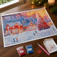 Kit de diamond painting à faire soi-même 40x60 cm