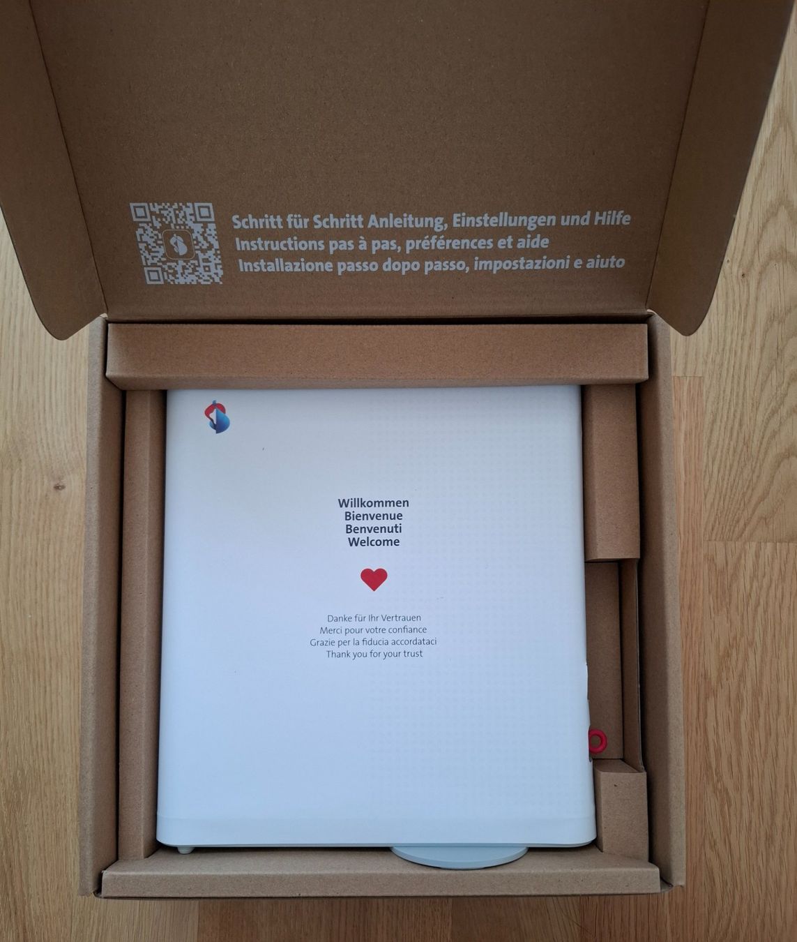 Swisscom Modems & Routeurs: Internet-Box 5 XGS-PON von Swisscom – Neuf avec emballage d'origine à Wil SG par Clanx 1