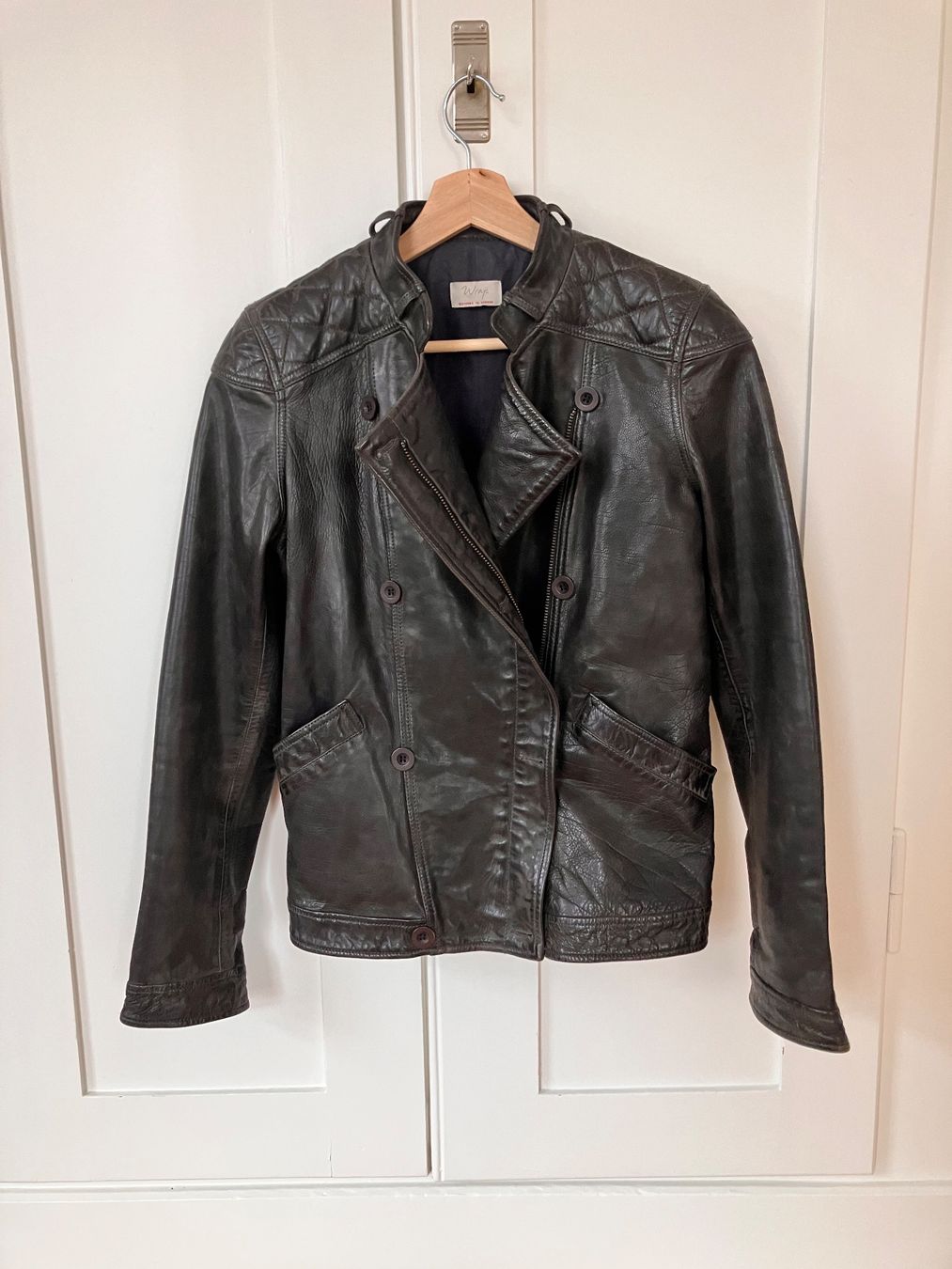 Giacche: Schöne Lederjacke Gr. 38 von Wrap London – Nuovo (secondo la descrizione) da St.Gallen venduto da michel_simone 2