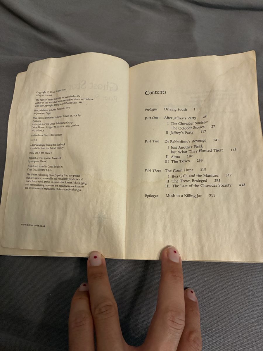Bücher: Ghost Story - Peter Straub - Buch – Gebraucht aus St. Gallen von Joao_Serralheiro 5
