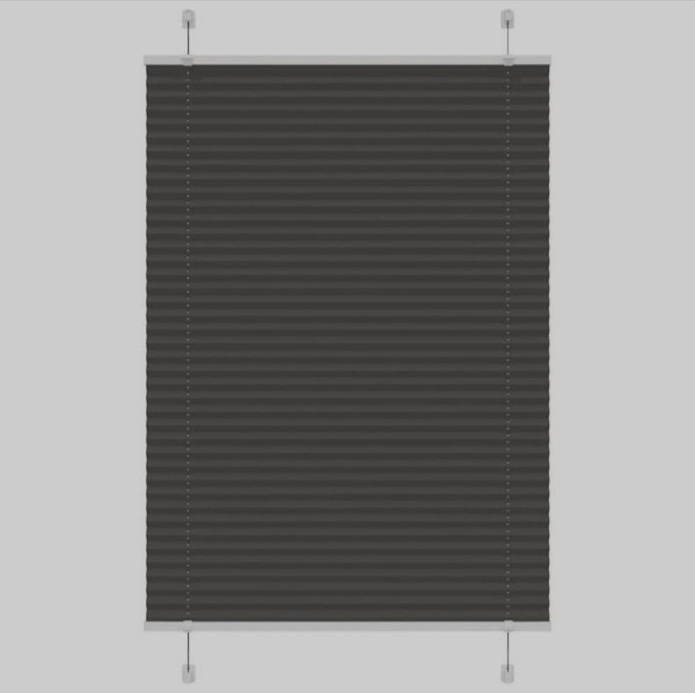 Tende: 2x Plissee Schwarz 90x100 Neu – Nuovo (secondo la descrizione) da Wengi b. Büren venduto da NeReida88
