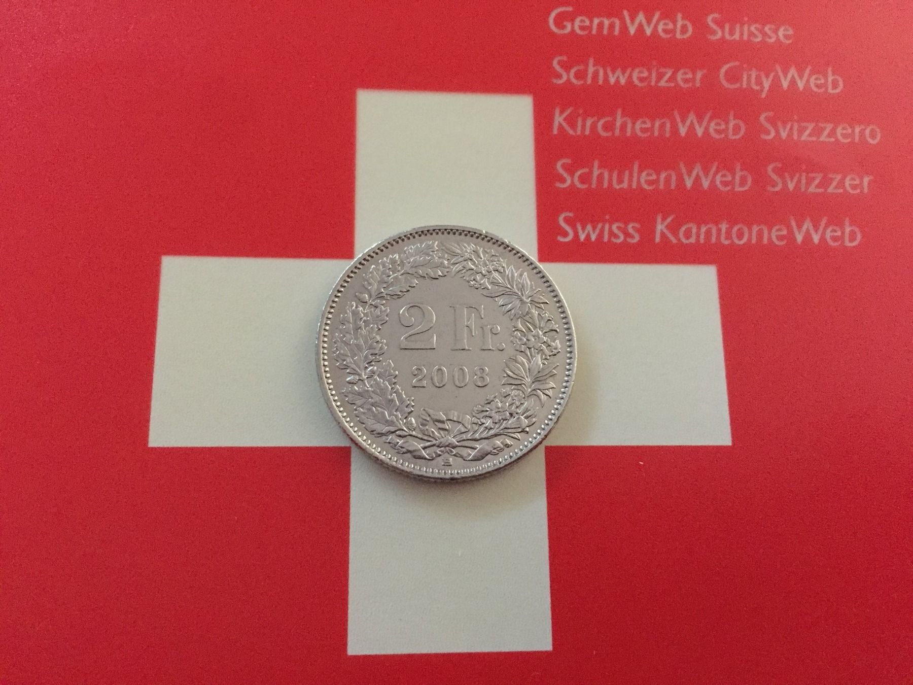 Alle Münzen: 2 Franken 2008 ss-vz – Gebraucht aus Elsau von herbybay 3