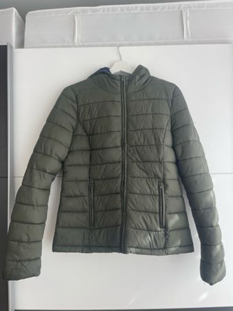 Daunenjacke Basic by Chicoree grün Grösse M gebraucht