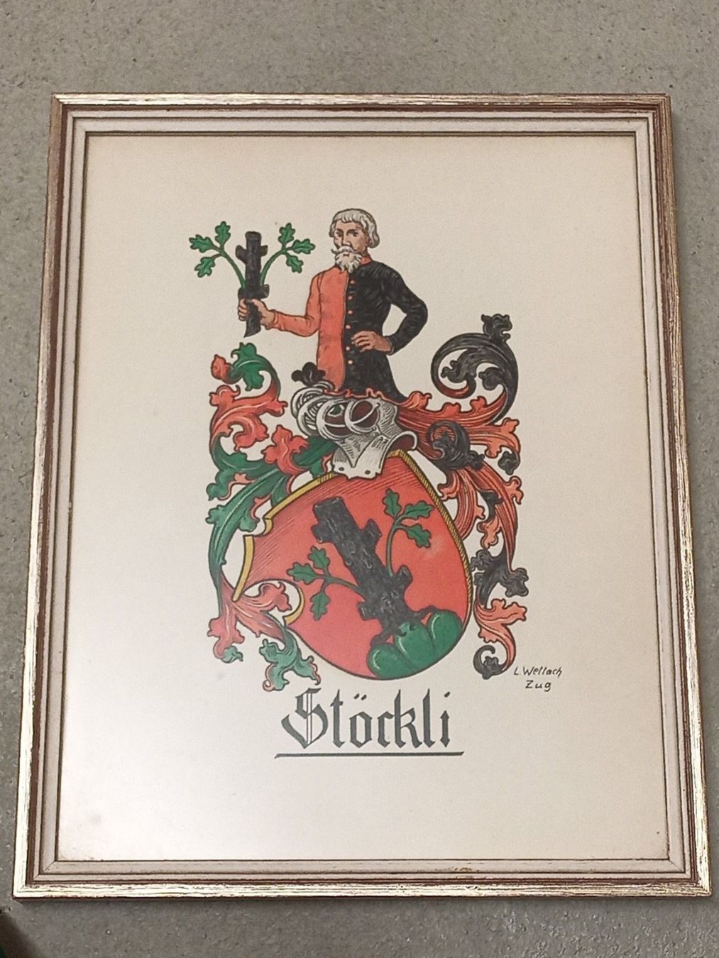 Dipinti: Stöckli Wappenbild – Usato da Zürich venduto da danihell 1