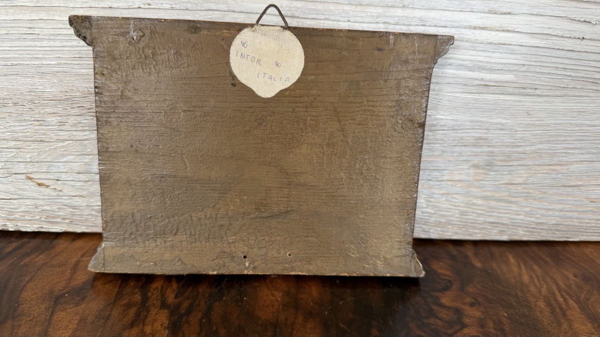 Foto & Immagini: Kleines Andachtsbild Holz im Renaissance Stil – Usato da Riedholz venduto da Frettchen63 1