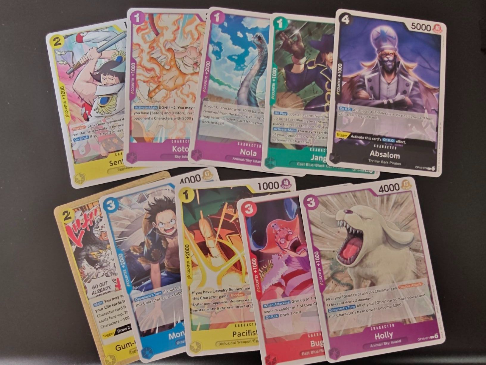 Bandai Carte collezionabili: Lots Cartes One Piece OP15-EB04 - Eng – Nuovo (secondo la descrizione) da Cormondreche venduto da pajojo