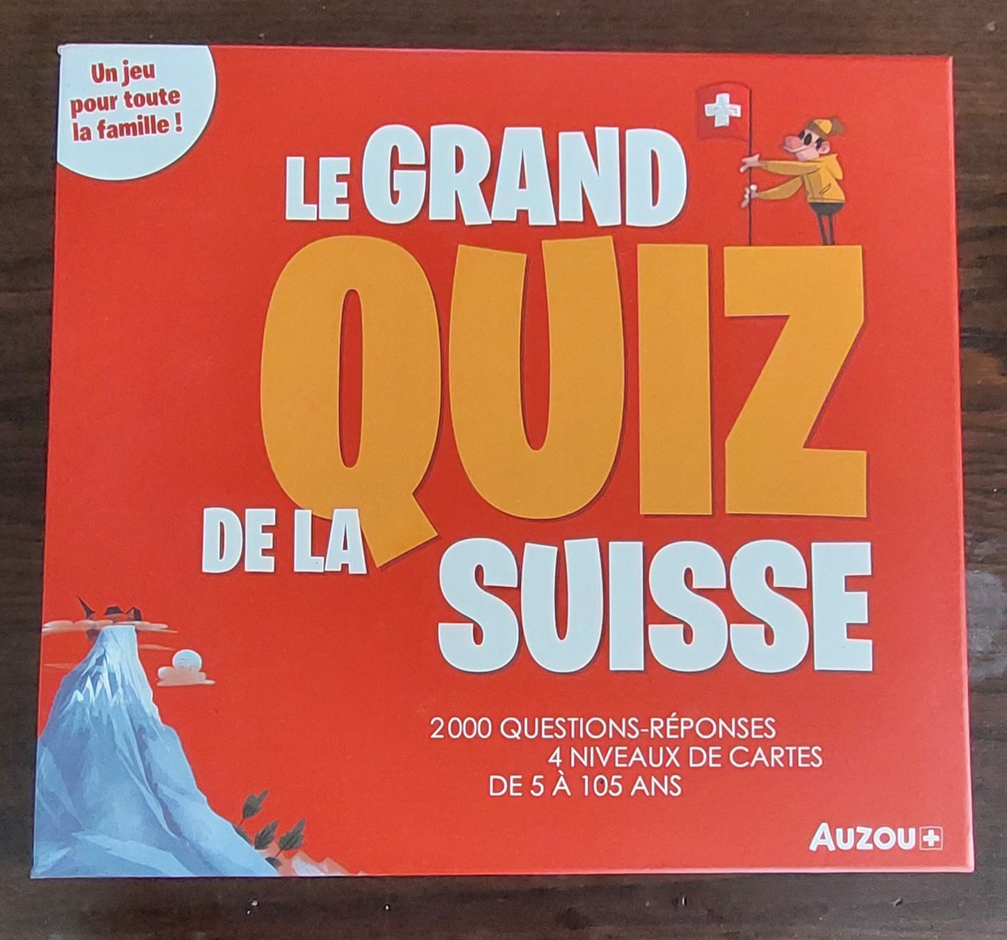 Giochi: Jeu  - Le grand quiz de la Suisse – Nuovo (secondo la descrizione) da Courtelary venduto da Chauvesouris