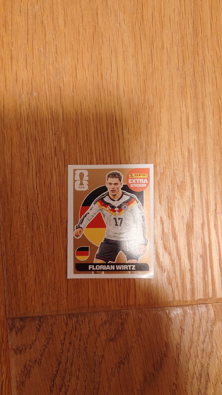 Panini Sammelbilder & Trading cards: Panini Extra Sticker Florian Wirtz – Neu (gemäss Beschreibung) aus Wil SG von portu1