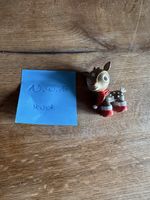 Rarität Weihnachtsliedertonie Reh mit rotem Schal