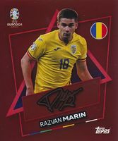 Topps EURO 2024 Swiss Edition Razvan Marin SP Signatur