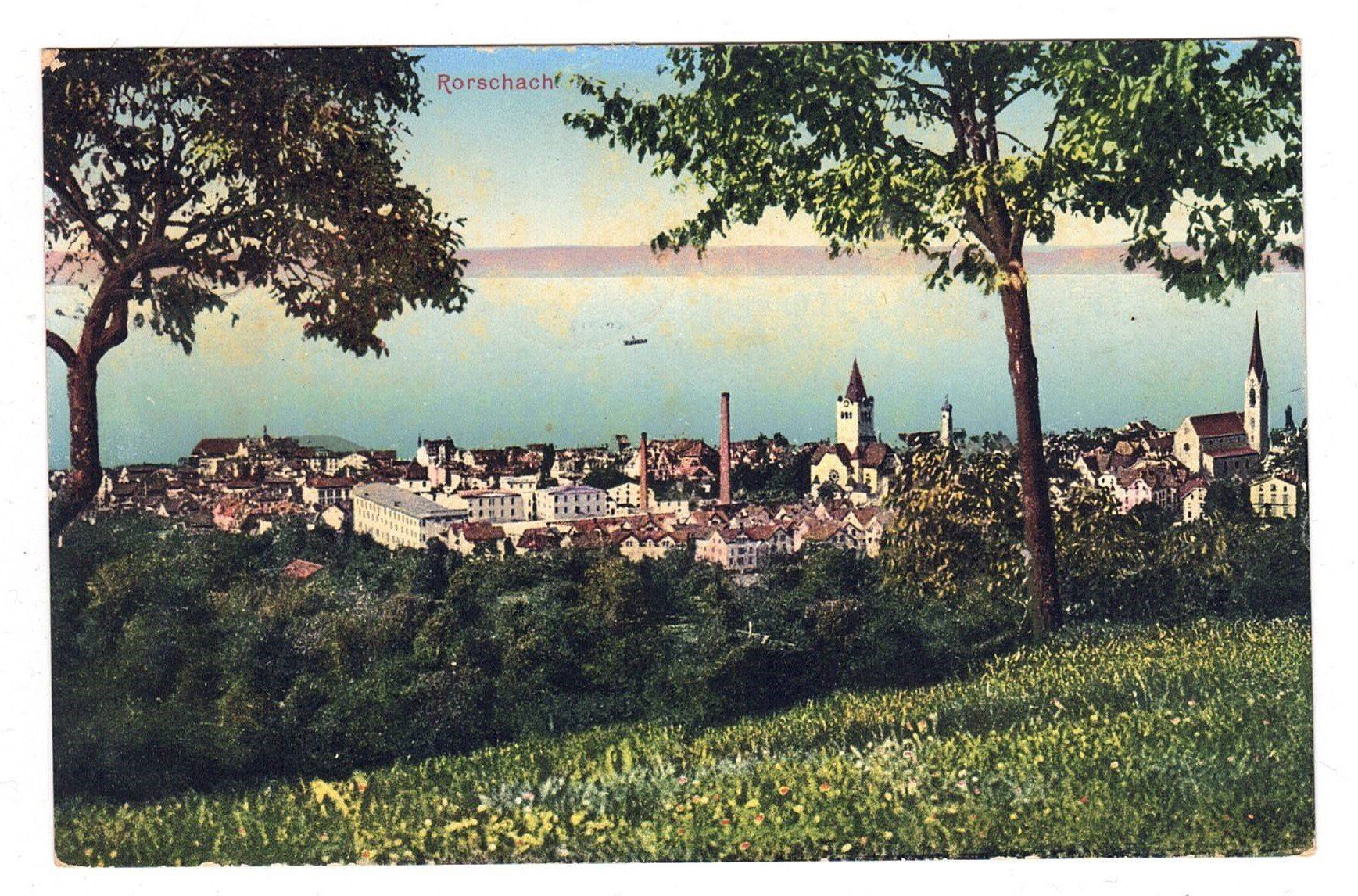 Ansichtskarten: 1911 Rorschach – Gebraucht aus Kreuzlingen von Koi4