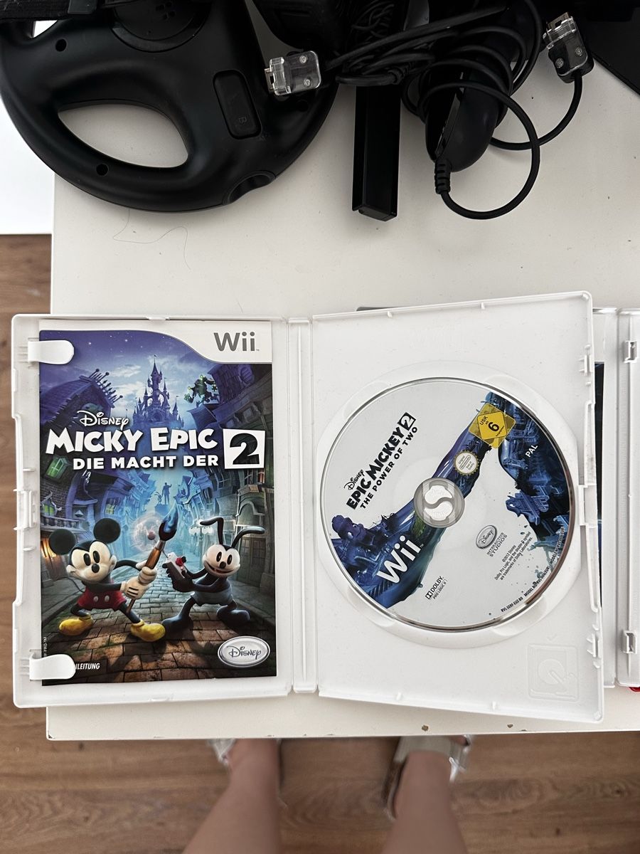 Nintendo Console: Nintendo Wii Komplettset inkl. 2 Controller + Mario Spiele – Usato da Lachen SZ venduto da _laalessia 6