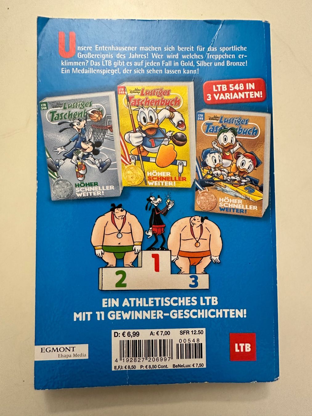 Fumetti: LTB LUSTIGES TASCHENBUCH 548 – Usato da Münsingen venduto da Ganjam 2