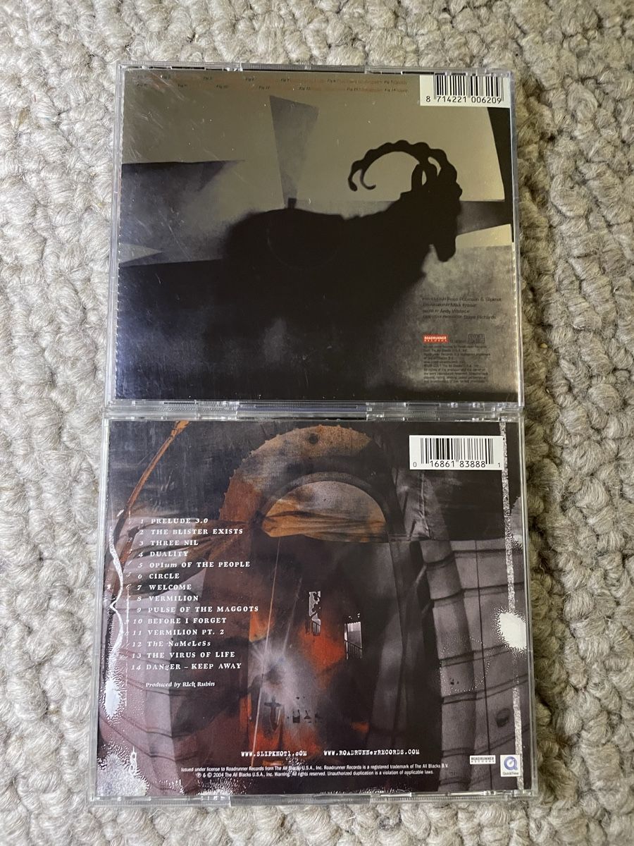 CDs: 2x Slipknot – Gebraucht aus Reinach AG von trigger7811 2