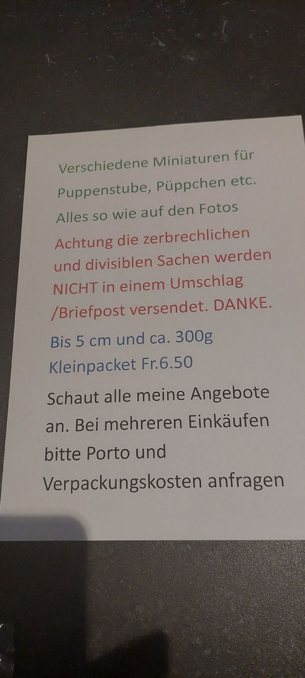 Poupées: Puppenbrillen  – Neuf (Voir description) à Muri AG par nindo1 1