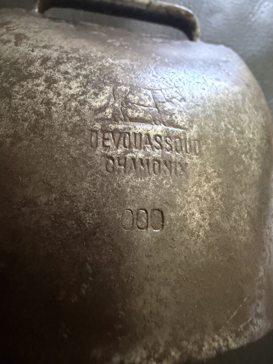 Campanacci mucche: Glocke Chamonix  – Usato da Baden venduto da noli.r 1