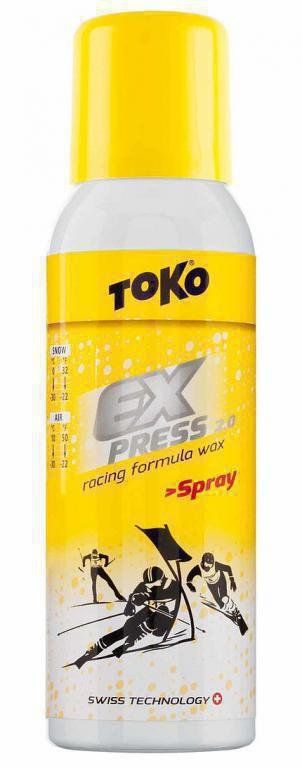Toko Altro per sci: Toko Express Racing Spray 125ml Wachs – Nuovo e nell'imballaggio originale da Escholzmatt venduto da bikesport.me