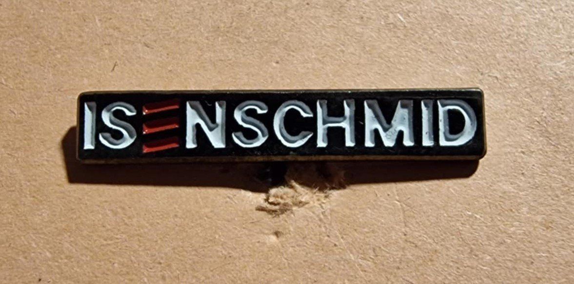 Plaketten & Abzeichen: Pin Isenschmid – Gebraucht aus Härkingen von specialshapes