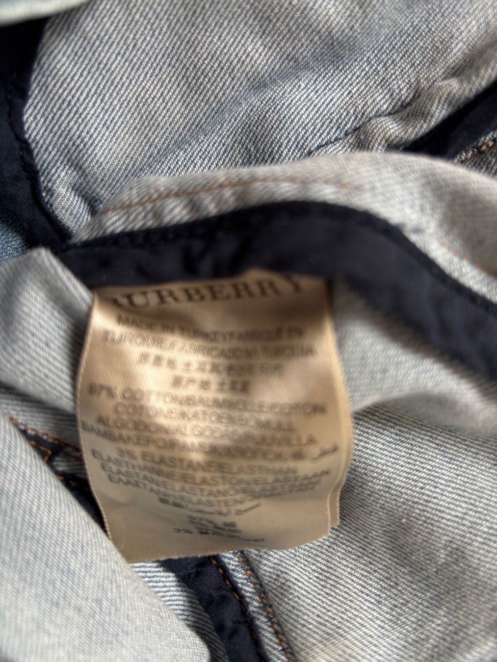 Burberry Jacken: BURBERRY  eelastische Bikerjacke 34, hellblau – Gebraucht aus Herrliberg von mayfi 9