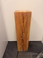 Holzstamm als Deko Säule Unikat 