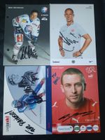 Sport-Mix Set - 4 signierte Autogrammkarte - Set