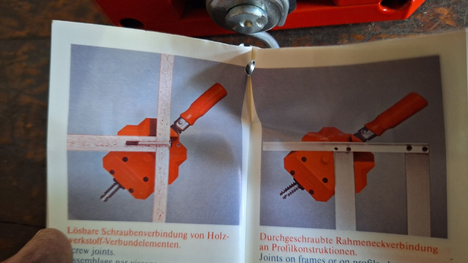 Bessey Tutti gli attrezzi: Bessey WS6 Winkelspanner, NEU – Nuovo e nell'imballaggio originale da Langenthal venduto da Physycer0 6