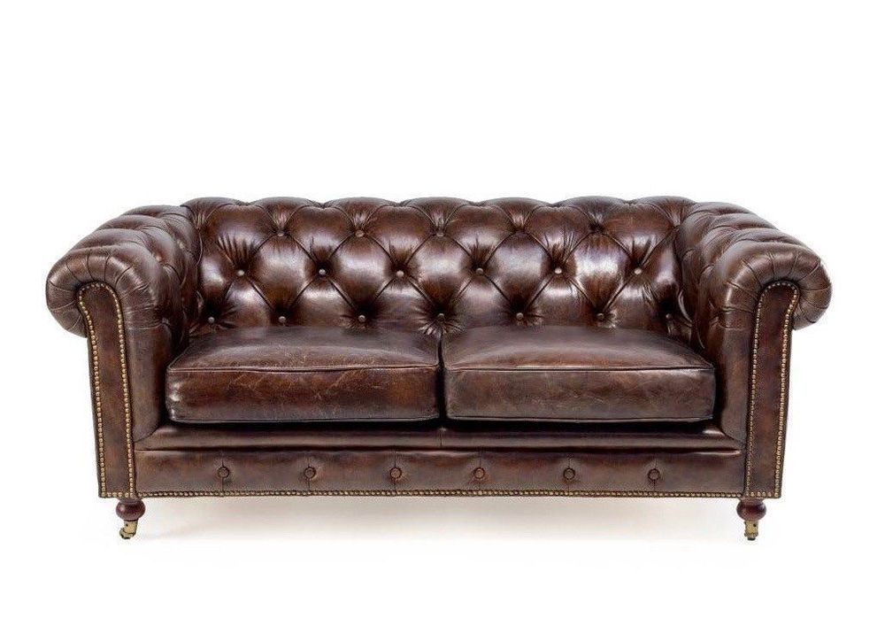 Ledersofa Vintage Braun