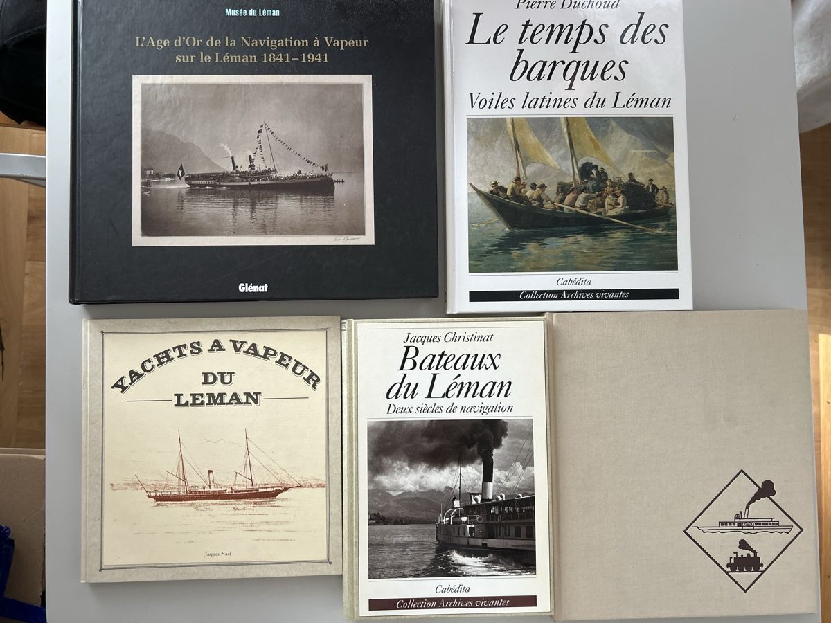 Bücher: Livres bateaux – Gebraucht aus Veytaux von ccristina