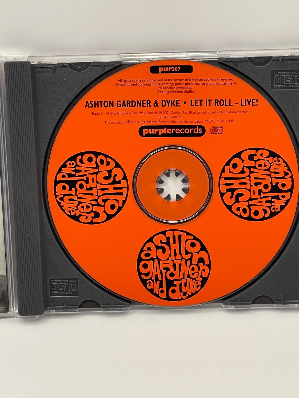 CDs: Ashton Gardner and Dyke – D'occasion à Rüti ZH par alumedien 2