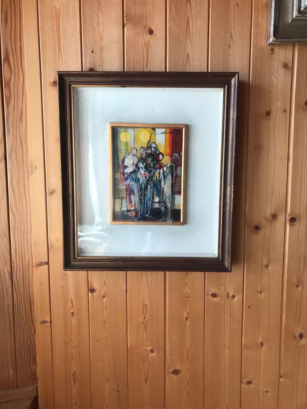 Gemälde: Tableau/ Quadro/ Gemälde Gianni Sesia della Merla – Gebraucht aus Fribourg von SD1910 1