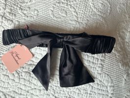 Agent Provocateur Strumpfband Seide schwarz NEU!!