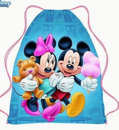 SÜSSES RUCKSÄCKLI/TURNTÄSCHLI *MINNIE, MICKEY BÄRLI* NEU