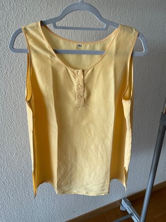 100% Seide Top Gr. XL