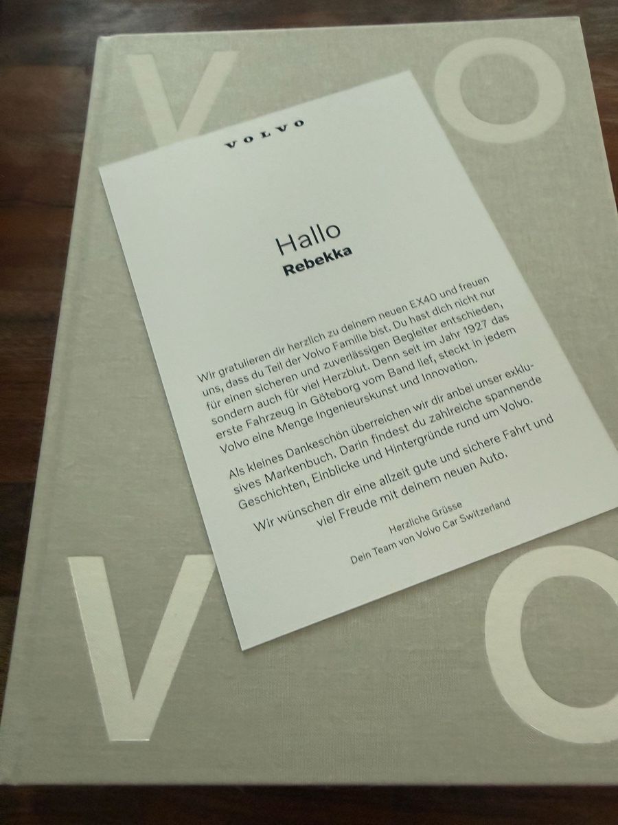 Livres: Volvo Buch "Marke und Geschichte"  – Neuf (Voir description) à Kaisten par kar83