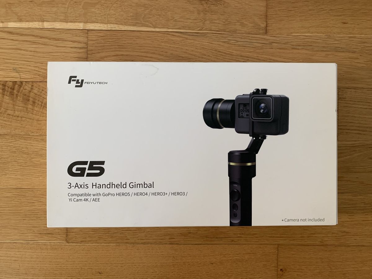 Feiyu Tech Treppiedi & Teste: Feiyutech Gimbal G5 – Usato da Bern venduto da mirwie